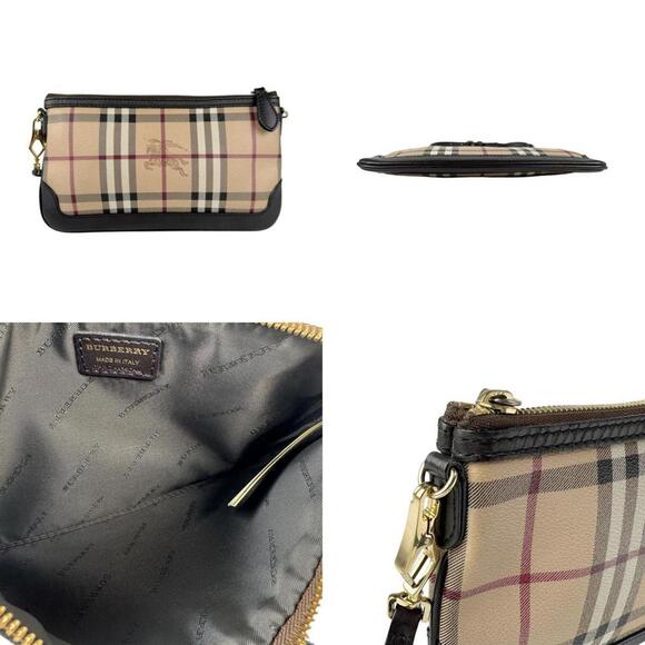 BURBERRY Brown Leather Shoulder Bag - Picture 3 of 5